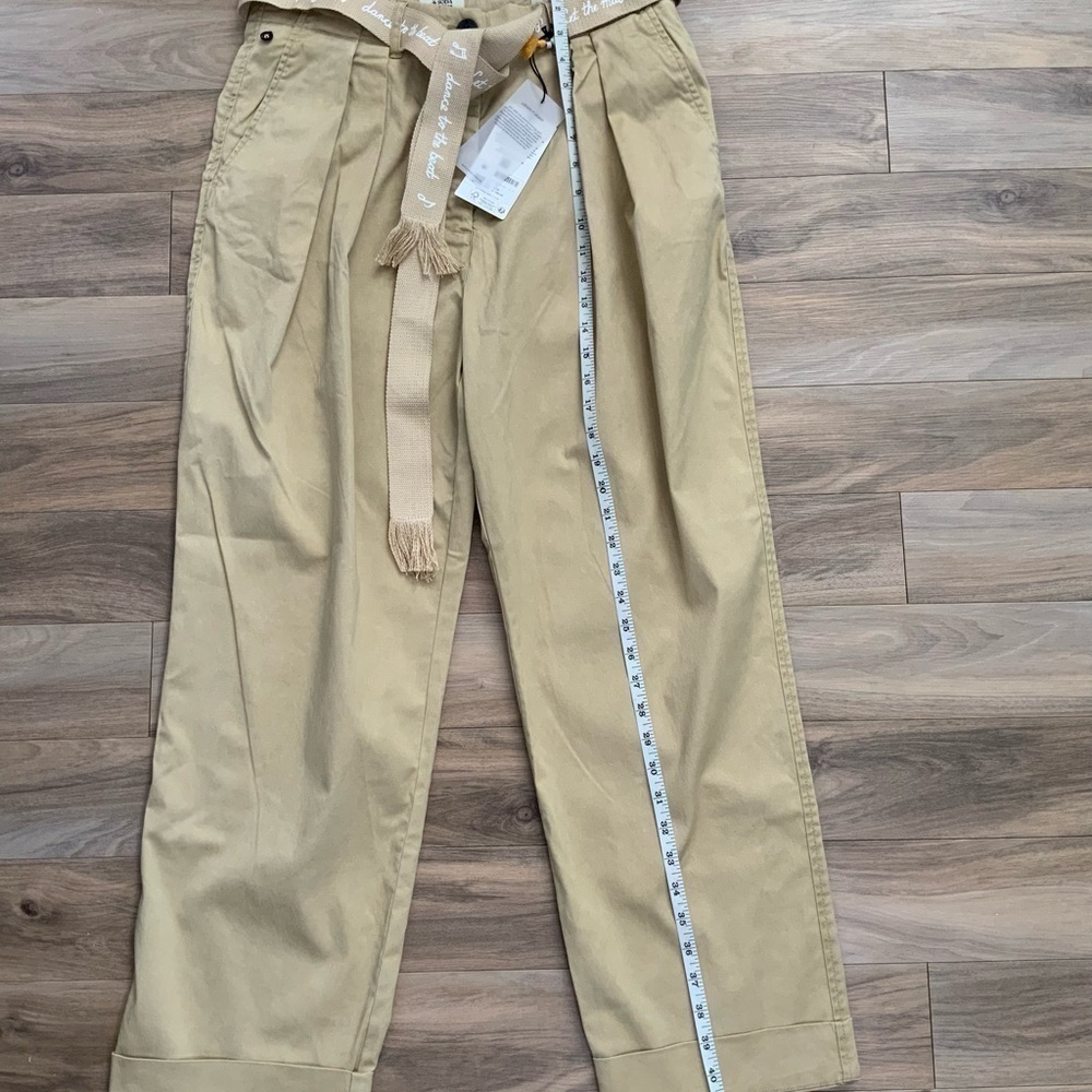 Scotch & Soda Faye High-Rise Relaxed Tapered Leg Paperbag Utility Pant - Picture 7 of 11
